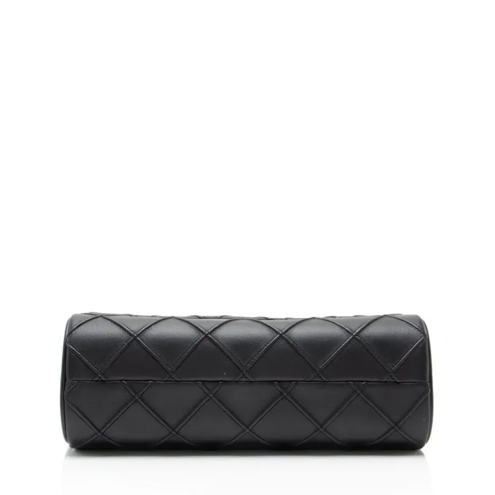 Tory Burch Quilted Leather Fleming Small Shoulder Bag